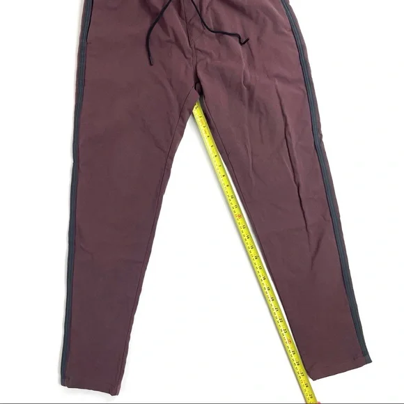 Zanerobe Joggers Sweatpants Burgundy Pants Size 36 - Picture 8 of 9